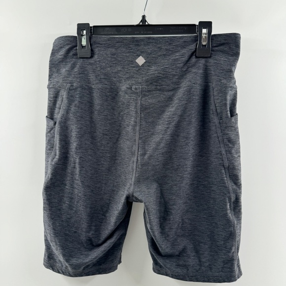 LuLaRoe Rise Dark Grey Biker Shorts Size Large - Picture 5 of 7